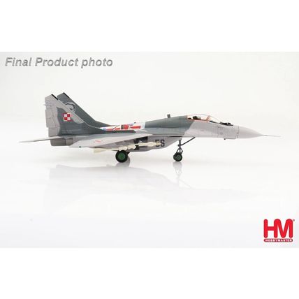 MIG-29A WING CDR MARIAN PISAREK POLISH AIR FORCE 2016 - HOBBY MASTER HA6515 1/72