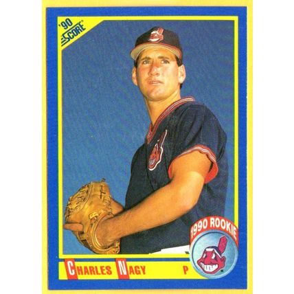 Charles Nagy #611 [Rookie] 1990 Score