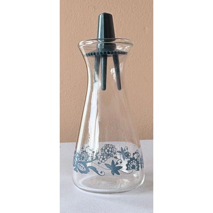 Old Town Blue Pyrex Glass Salt or Pepper Shaker #200