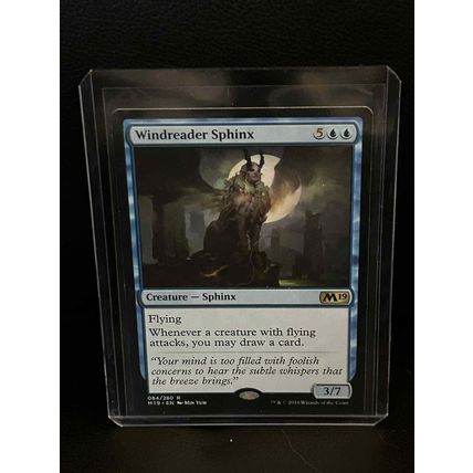 Windreader Sphinx Core Set 2019 Magic: the Gathering Trading Card