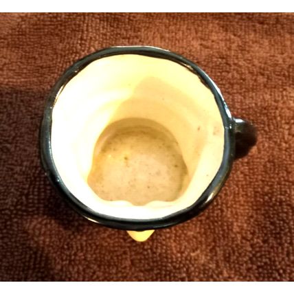 Miniture Old Man Mug 2 5/8" Tall By 3" Wide Made In Occupied Japan