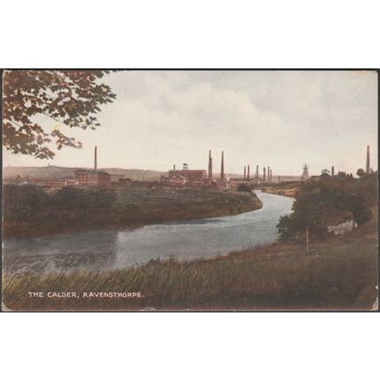 The Calder, Ravensthorpe, Yorkshire, c.1930 - Emil Pinkau Postcard