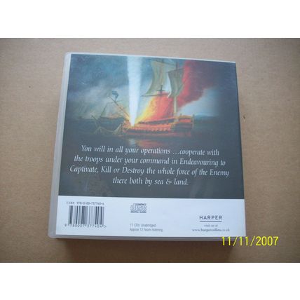THE FORT by BERNARD CORNWELL-11 CDs UNABRIDGED HARPER AUDIO BOOKS on CD