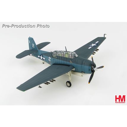 TBM-1C AVENGER BARBARA III WHITE 2 GEORGE BUSH 1944 - HOBBY MASTER HA1221 1/72