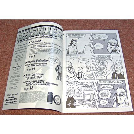 GEEKSVILLE vol.2 # 2 : IMAGE COMICS : RICH & SANDY KOSWOLSKI : 2000 : f(6.0) :
