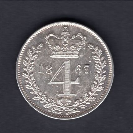 Great Britain. Victoria. Groat/Fourpence 1867. dy18987