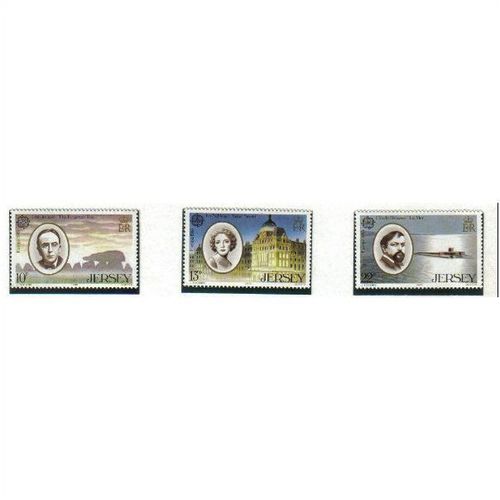 1985 GB JERSEY EUROPA SET UMM SG357-359