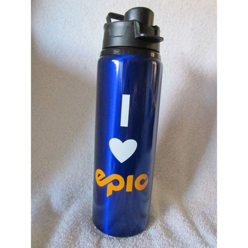 Epic Vail Resorts Ski Aluminum Water Bottle New Blue Color