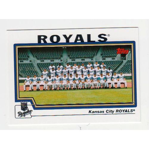 2004 Topps Kansas City Royals team set with traded- 32 cards