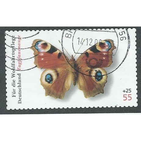 GER 2005 €0.55+25 (S/A) 'BUTTERFLIES' FINE USED (EBID47-638)
