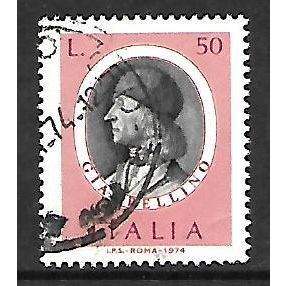 ITALY 1974 2nd ITALIAN PAINTERS 50L GIAMBELLINO SG 1394 FINE USED