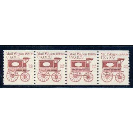 1903 9.3c Mail Wagon Fine MNH Dry Gum PNC 1/4 W0551