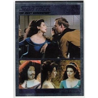 THE COMPLETE STAR TREK TNG series 1 ' FOIL' card # 68 ( 2011)