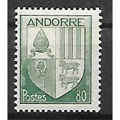 ANDORRE ( Andorra ) N° 99 NEUF ** ( MNH )