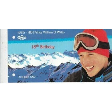 Jersey 2000 Prince William 18th Birthday Presentation Pack Mint VGC