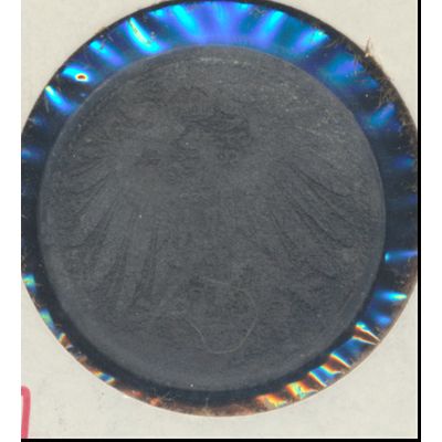 1921 German 10 Pfennig Iron Coin