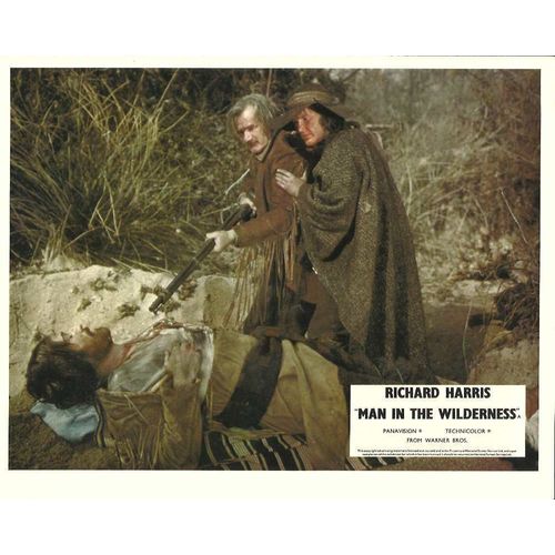 MAN IN THE WILDERNESS Richard Harris 1971 F-O-H Stills Set (8)