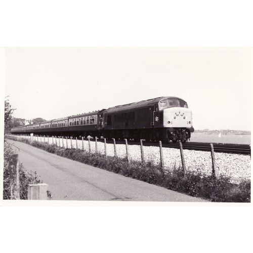 Railway Photo BR Class 46 46016 Starcross 1980 Peak Diesel Loco