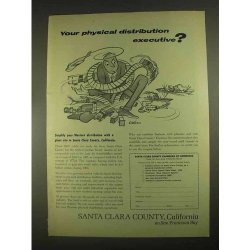 1967 Santa Clara, California Chamber of Commerce Ad