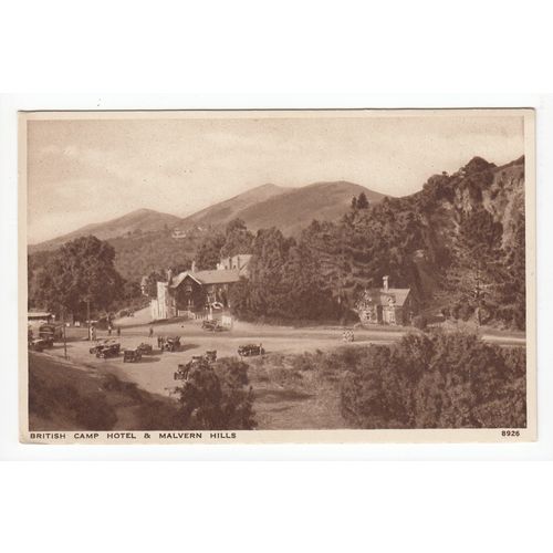 British Camp Hotel & Malvern Hills Postcard Worcestershire 8926