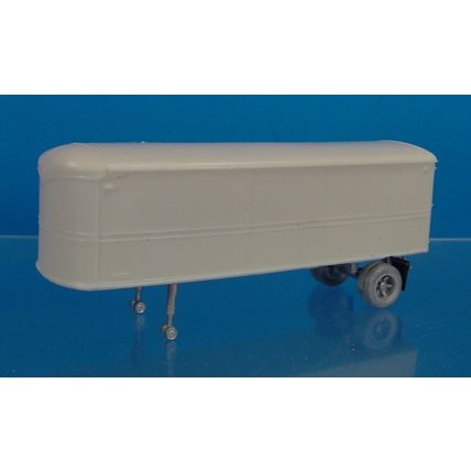 HO 1/87 WISEMAN MODEL SERVICES OT6610 FRUEHAUF AEROVAN 28' PIGGYBACK TRAILER KIT