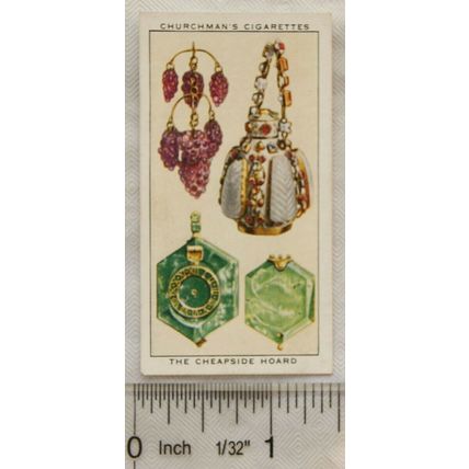 1935 Churchman's Treasure Trove No. 8 The Cheapside Hoard