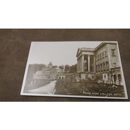 Real photo Postcard - Prior Park College - Bath, Somerset