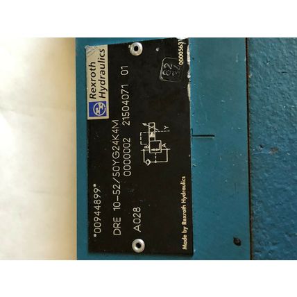 NEW REXROTH DRE10-52/50YG24K4M PRESSURE REDUCING VALVE,GV45A4-A 230 RR006808 ,TK