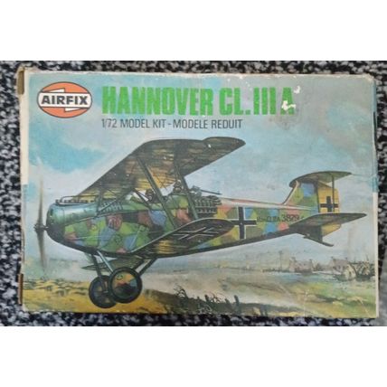 1/72 Airfix Hannover CL IIIA, WWI Aircraft Kit, Box Sealed.. UK FREEPOST
