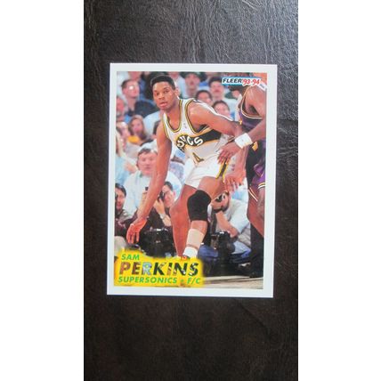 Four (4) Sam Perkins Basketball Cards (See Pictures and Descriptions Below)