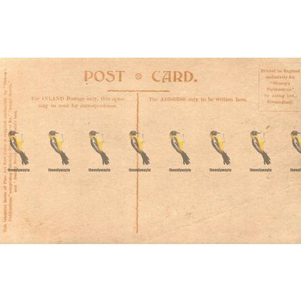 Rough Sea, Hastings, Sussex, Shurey's Postcard