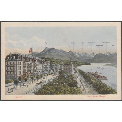 Hôtel Beau Rivage, Luzern, c.1910 - Guggenheim AK