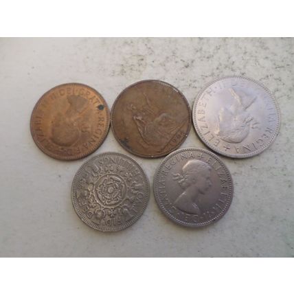 UK / GB - 25 different coins - mixed dates and mixed values #16