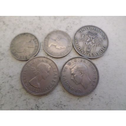 UK / GB - 25 different coins - mixed dates and mixed values #16