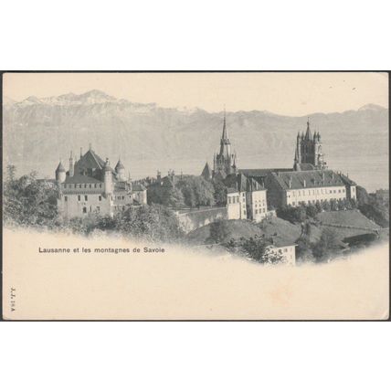 Lausanne et les Montagnes de Savoie, c.1900 - Jullien Frères CPA