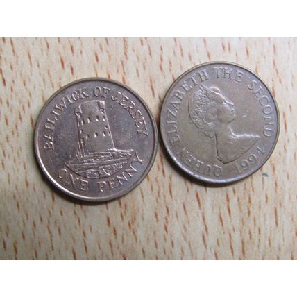 Jersey 1994 Elizabeth ll 1p Coin
