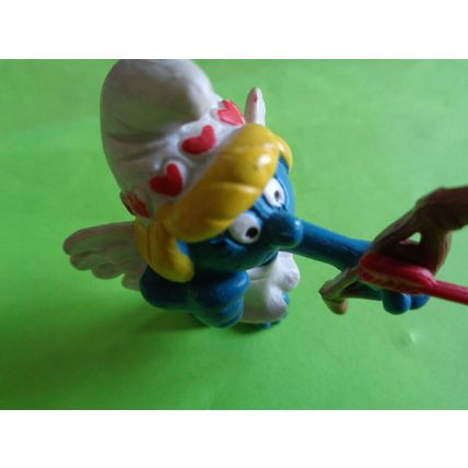 Valentines cupid smurfette smurf short arrow
