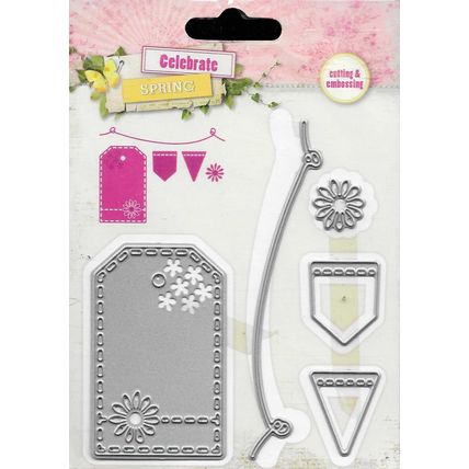 Studio Light. Tag Die Set. Die Cutting Cardmaking Scrapbooking Crafts