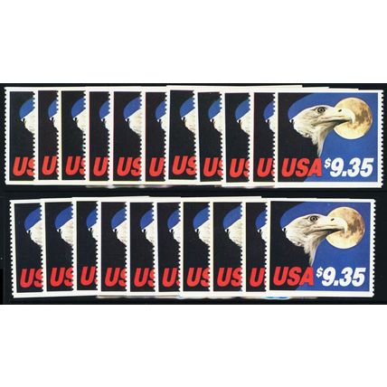 9.35 X 21 Express Stamps - Discount Postage - Face Value $196.35 - Stuart Katz