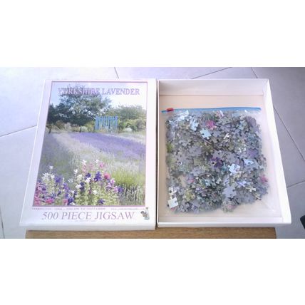 YORKSHIRE LAVENDER, TERRINGTON, YORK Jigsaw Puzzle (500 Piece)