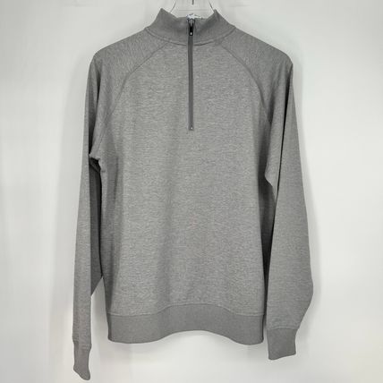 Footjoy Golf Pullover Jacket Mens Small Gray Quarter Zip Activewear Outdoor