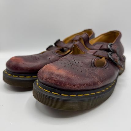Vintage Dr. Martens Mary Jane UK 9 US 10 EU 43 Grunge Y2K Rare Toe Scuff Strap