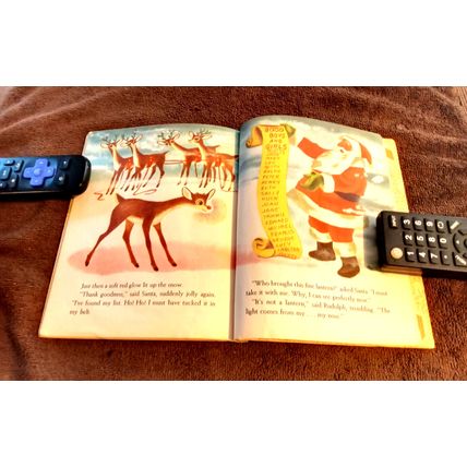 Old Little Golden Book Walt Disney Rudolph The Red Nose Reindeer G Edition 1963