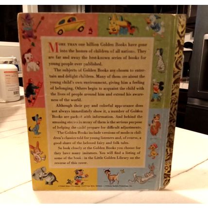 Little Golden Book Tootle By Gertrude Crampton (U) Edition 1970