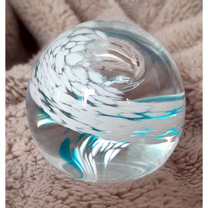 Caithness : Royal Mint - Whirlwind : Paperweight