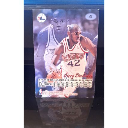 JERRY STACKHOUSE FLEER ULTRA 1996-97 BASKETBALL CARD #83