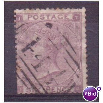 victoria sg 84 6d lilac fine used jt cv £90 1862