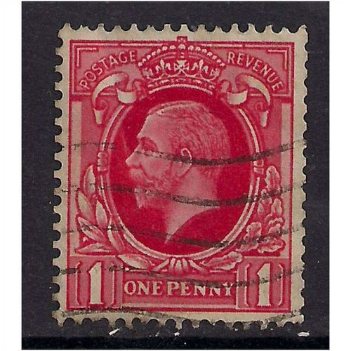 GB 1934 KGV 1d Scarlet Stamp SG 440 (G255