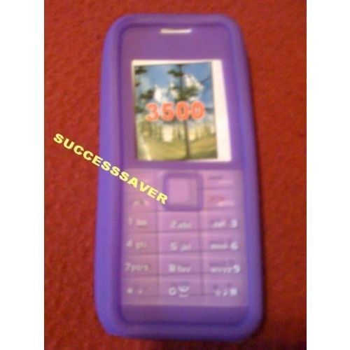 50 Pack Nokia 3500 Silicone Rubber Case Purple Cover New sealed QTY.50 PCS