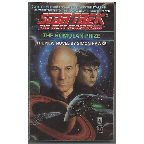 STAR TREK THE NEXT GENERATION ' THE ROMULAN PRIZE ' paperback book (1993)